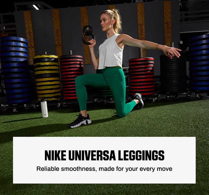 Nike Performance UNIVERSA - Leggings - black 
