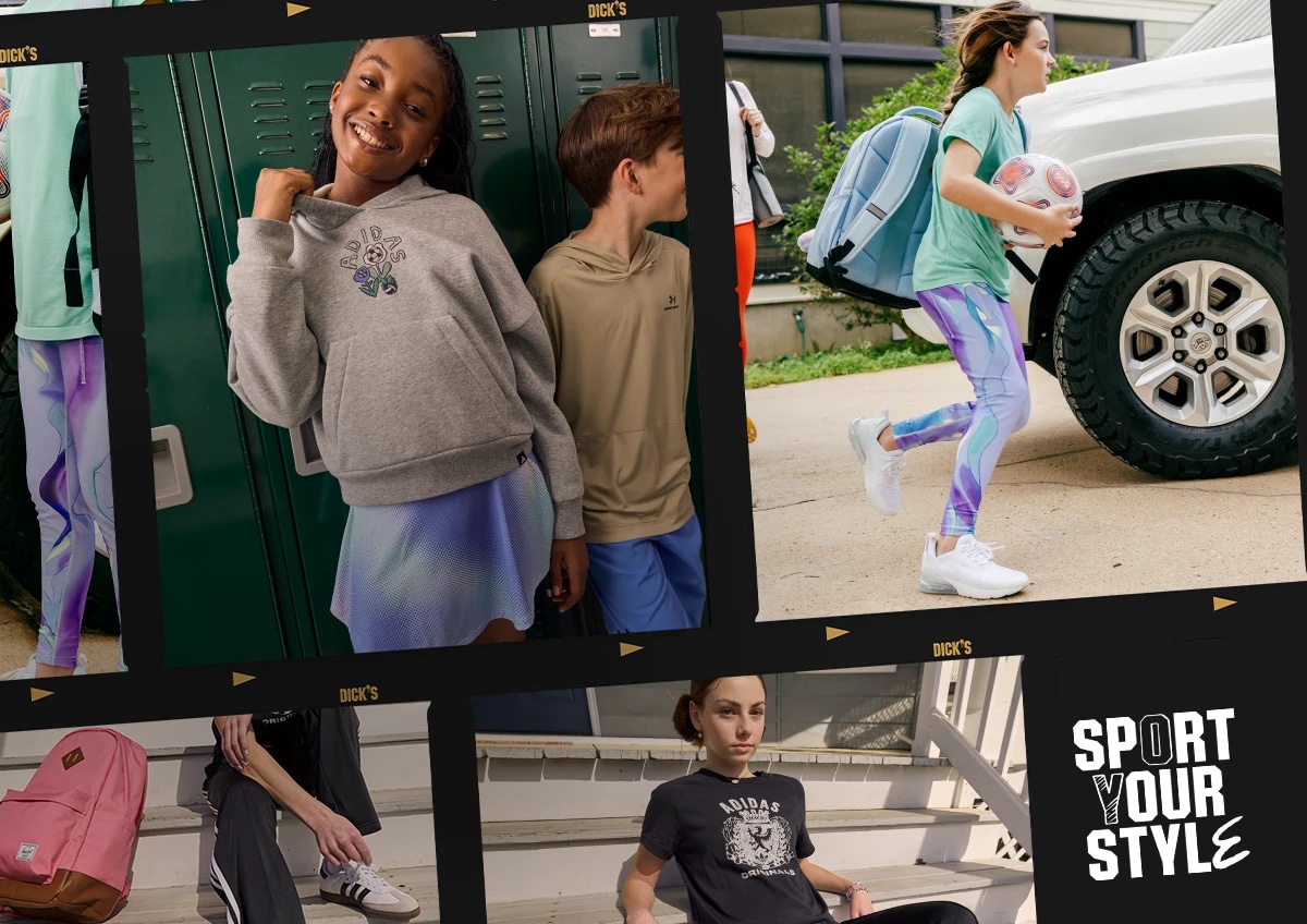 Girls' back-to-school clothing and shoes.