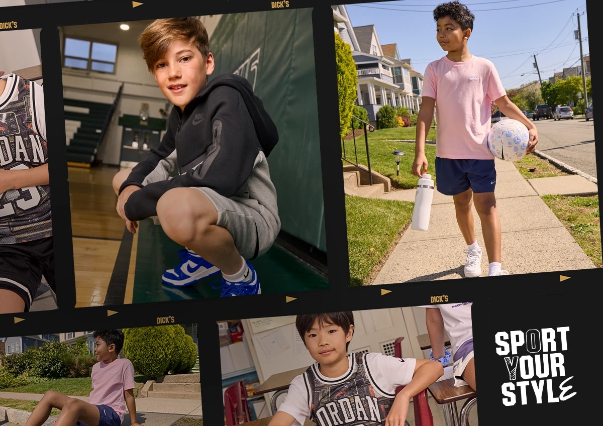 Boys' back-to-school clothing.