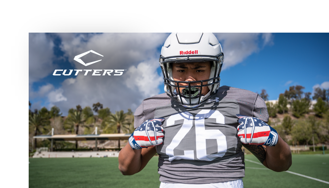 Cutters Football Gloves For Receivers, Quarterbacks, Lineman and More -  Cutters Sports