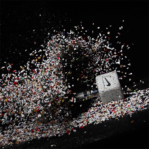 A Nike brand dumbbell