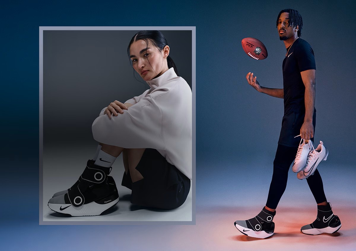 Professional athletes wearing Nike Hyperboots