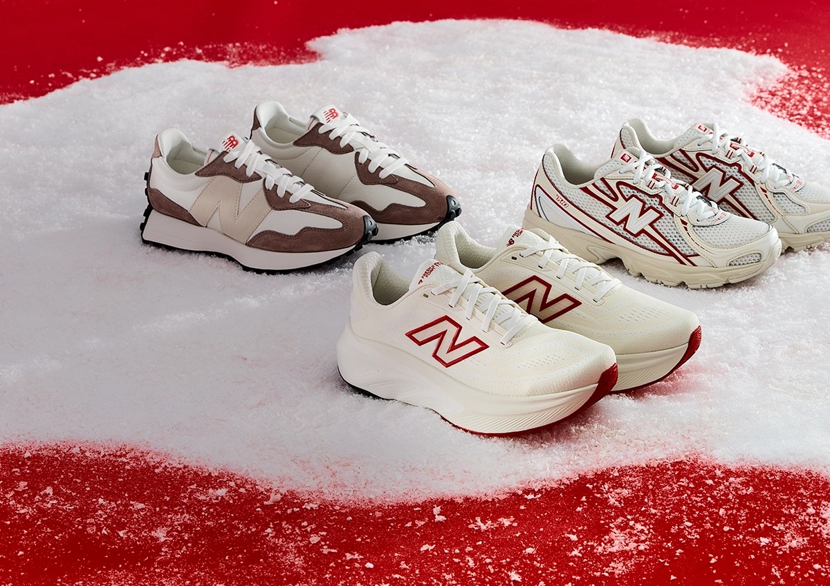 New Balance & CALIA shoes.