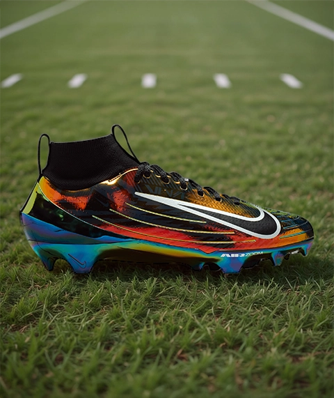 Nike football cleat.