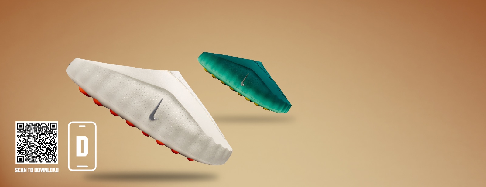 Nike Mind 001 & 002 shoes.