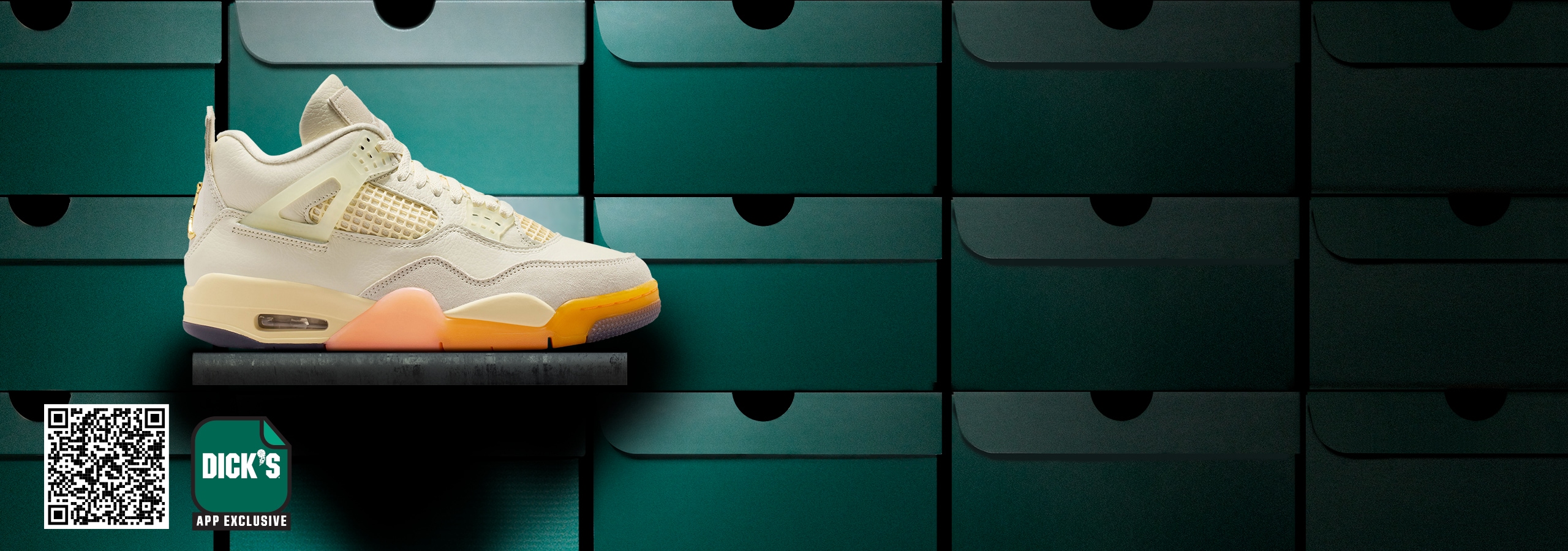 Women’s Air Jordan 4 Retro ‘Birds of Paradise’ shoes.