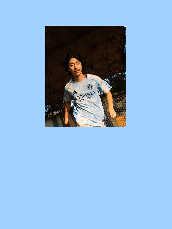 売れ筋商品|||ファナティクス Tシャツ トップス レディース Men's Light Blue New York City FC Balance Fashion Baseball Jersey Light Blue mens-adidas-light-blue-new-