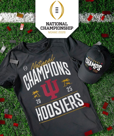 Image shows official championship team gear.
