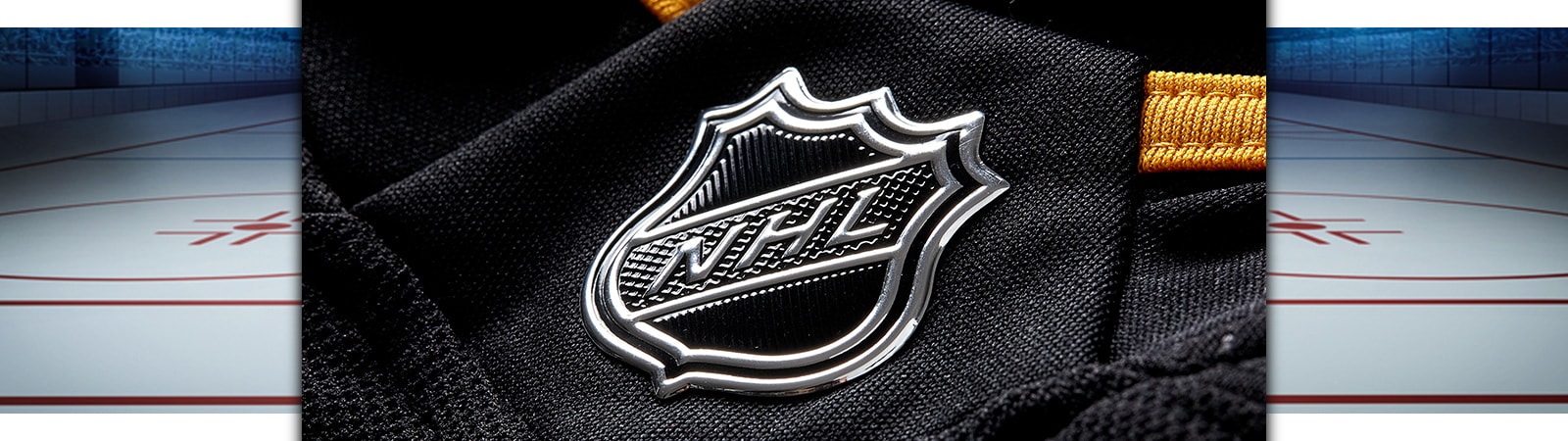 NHL logo on a jersey