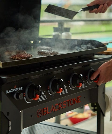 Blackstone grill.