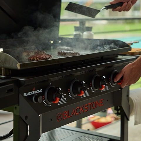 Blackstone grill.
