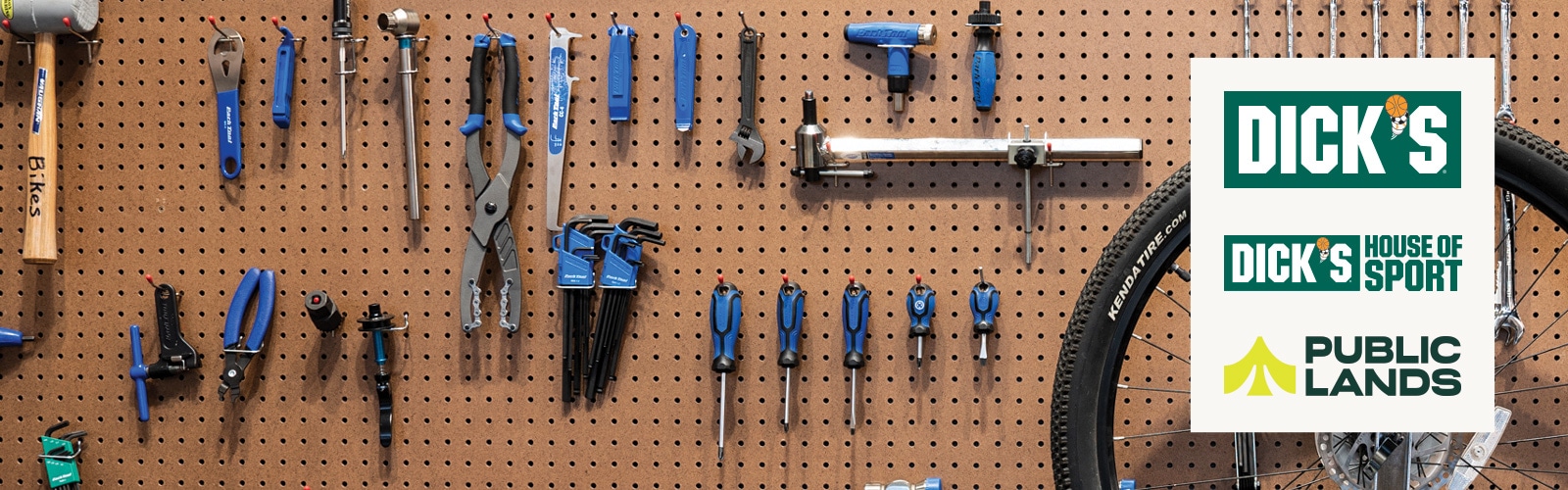 A bike pro working on a bike.