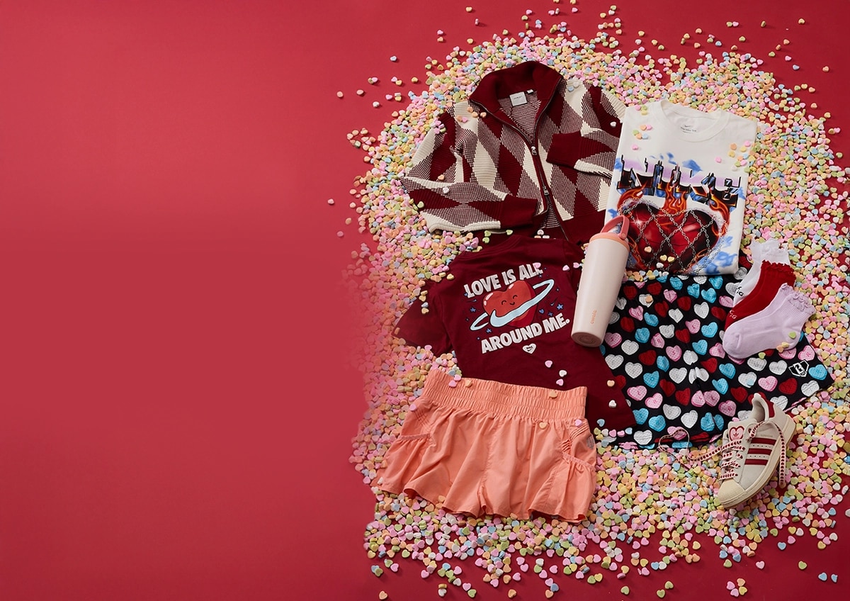 Valentine's Day gifts.