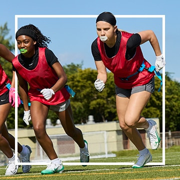 Flag Football Athletes.