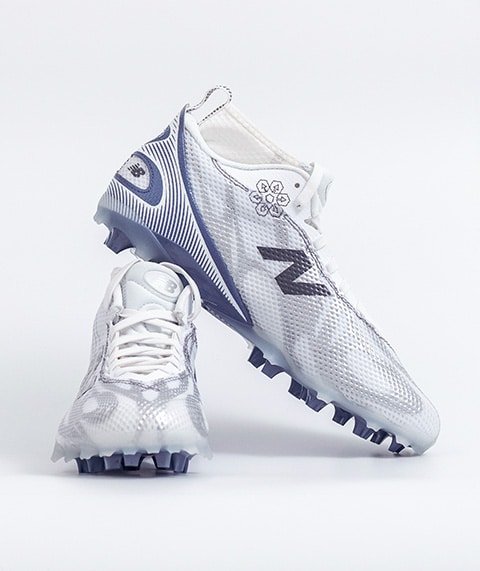 New Balance lacrosse cleat.