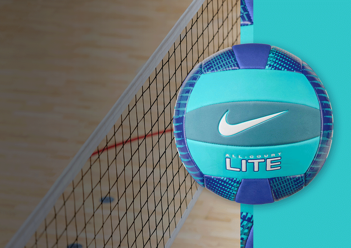 Animation of volleyball images.
