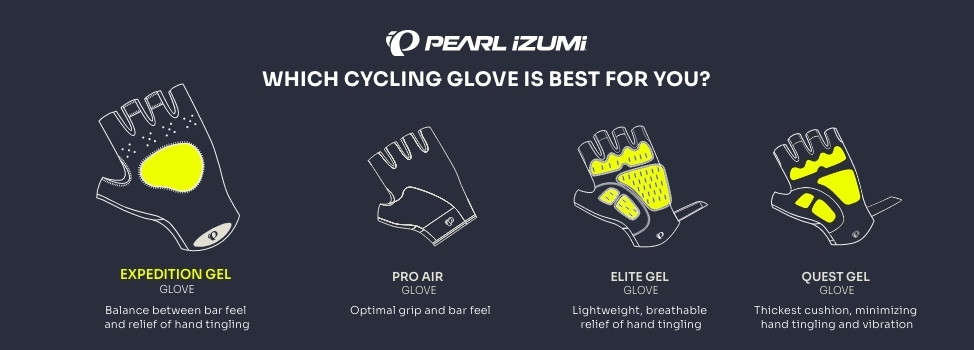 Pearl Izumi Expedition Gel Full Finger Glove - Men's Gravel, XL