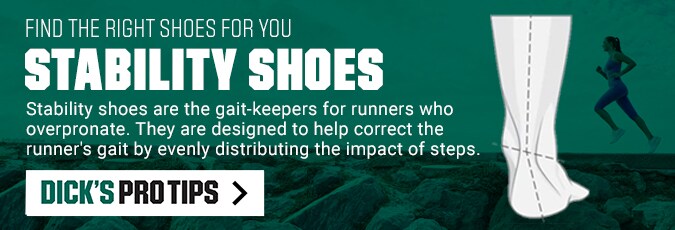 stability and motion control running shoes