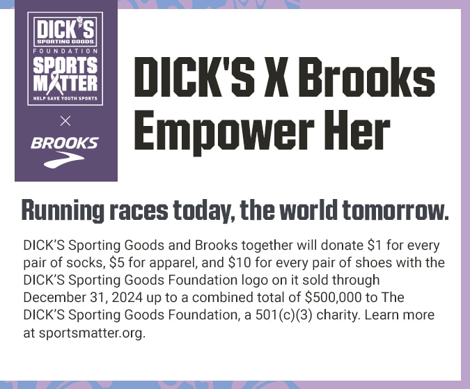 Brooks Empower Her Collection  Curbside Pickup Available at DICK'S