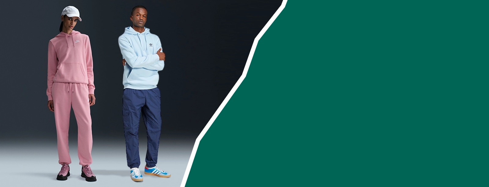 Shoes hanging with holiday bows.