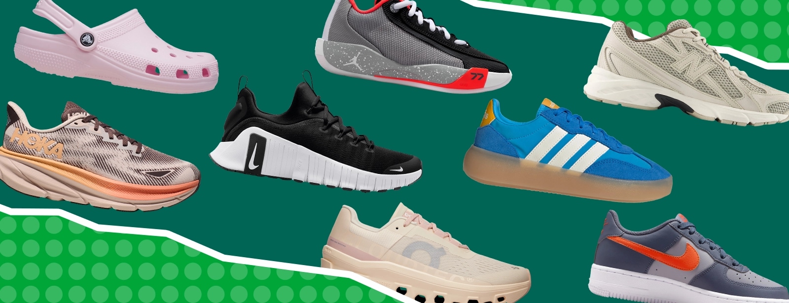 Shoes from top brands.