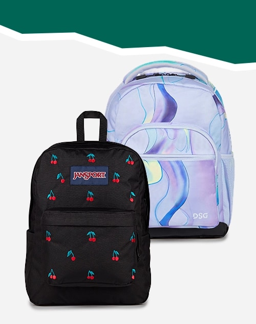 Two backpacks.