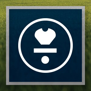 An icon of the L.A.B. Golf logo.