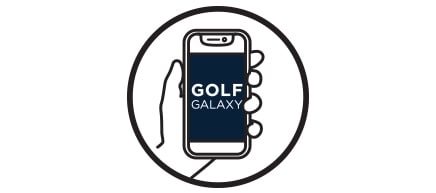 Icon of a hand holding a phone with the Dick's Sporting Goods app open.