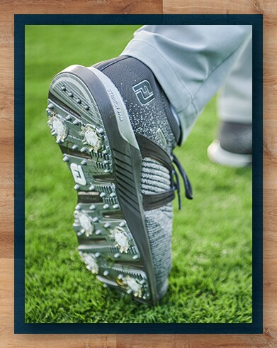 An image of FootJoy HyperFlex golf shoes.