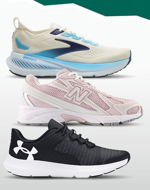Shoes from top brands.