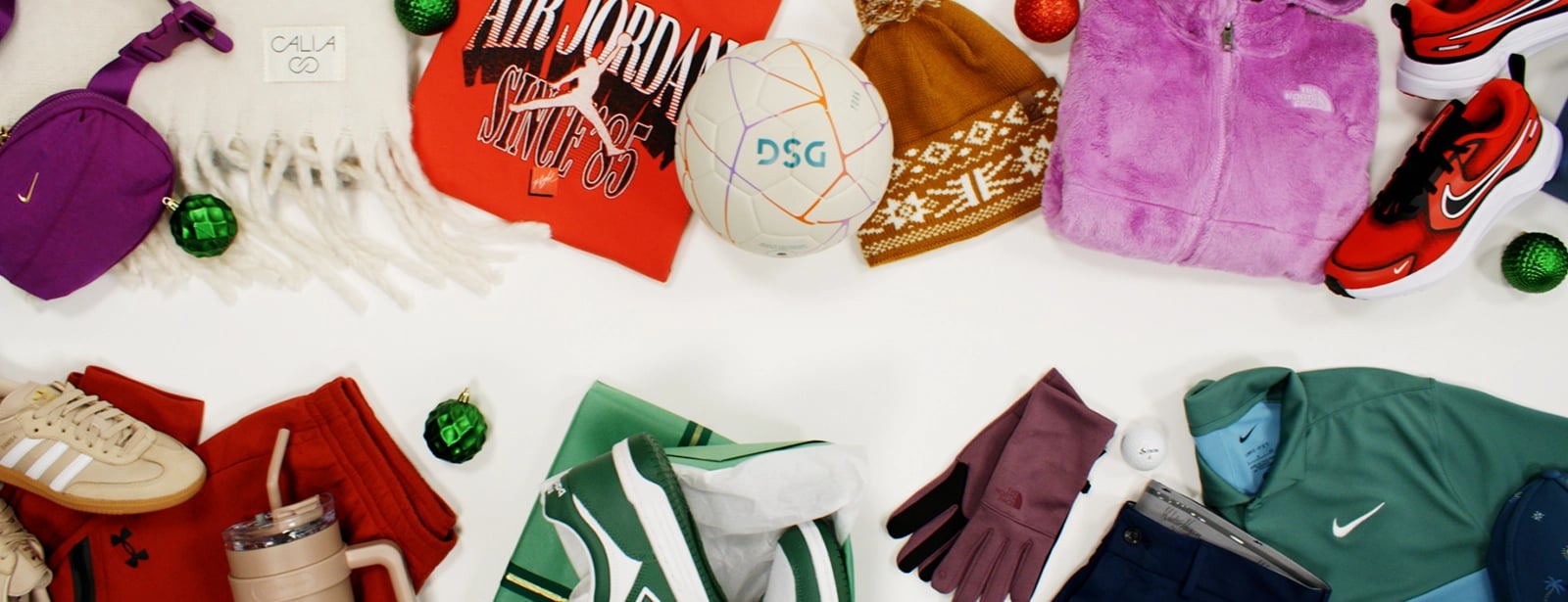 Collection of items for Black Friday sale.