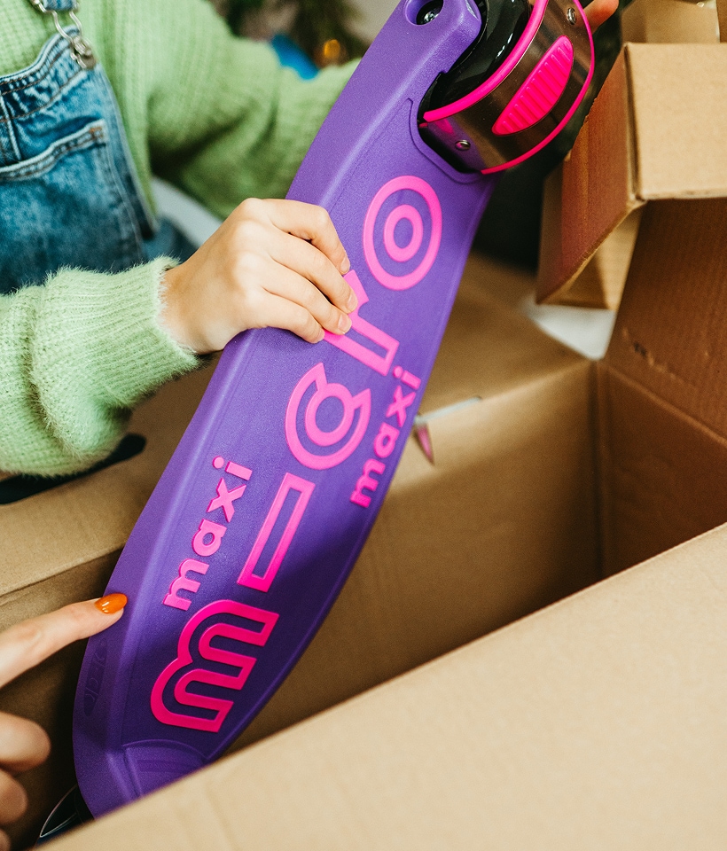 Micro Kickboard Maxi Foldable LED Scooter | Dick's Sporting Goods