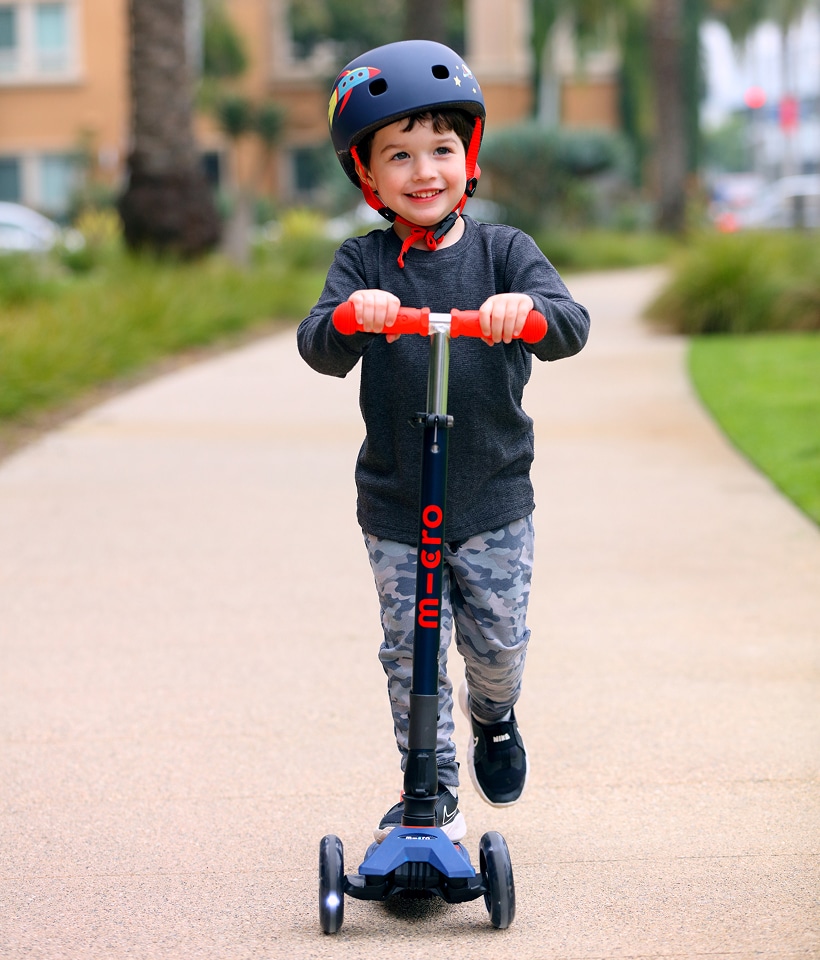 Micro Kickboard Maxi Foldable LED Scooter | Dick's Sporting Goods
