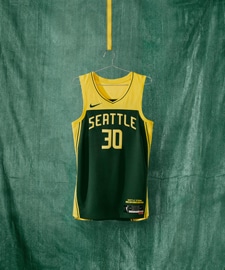 Sue Bird Basketball Jersey Nike Rebel Edition Seattle Storm DC9602