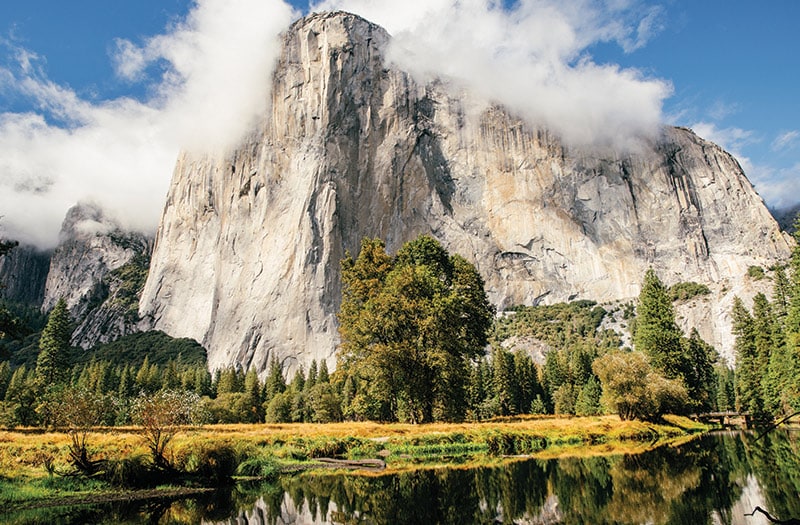 Yosemite on sunny day.