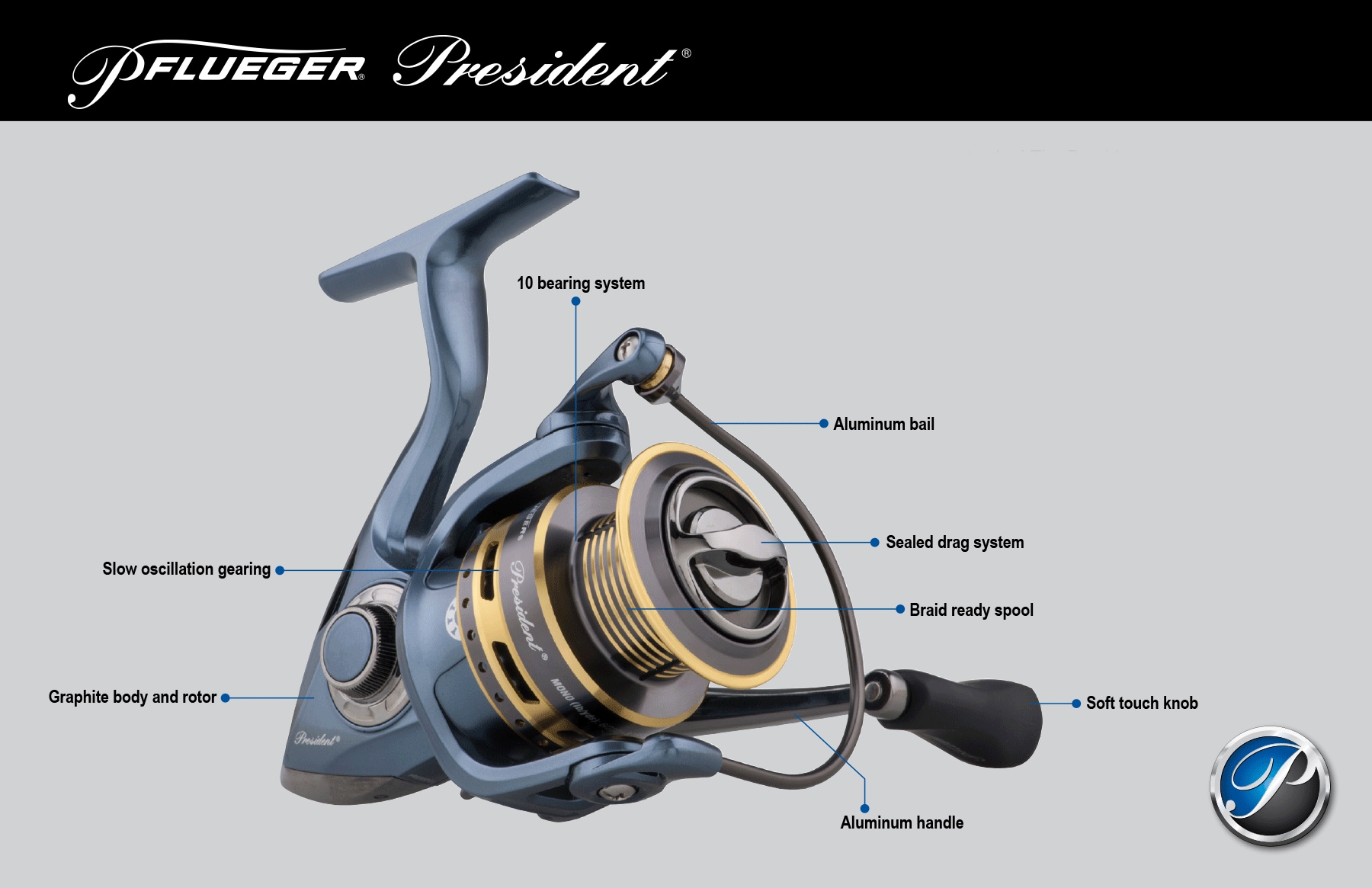 pflueger president 25