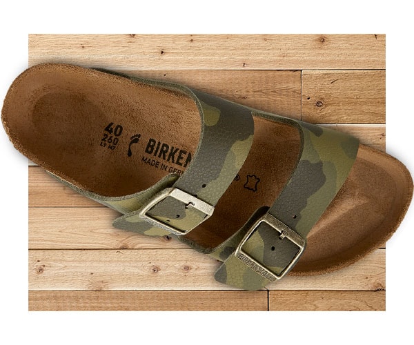 Image of Birkenstock sandals.