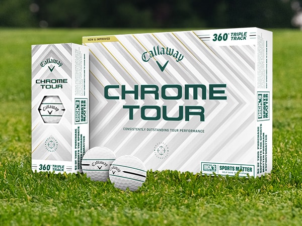 Sports Matter branded Callaway TruVis golf balls