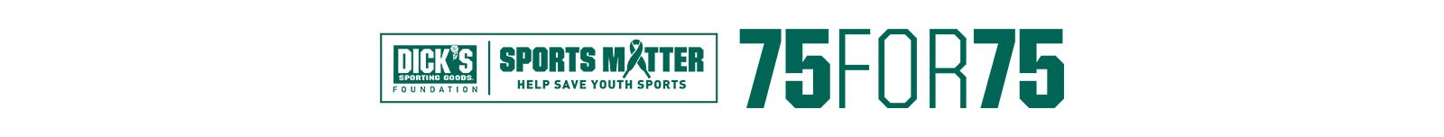 Sports Matter 75 For 75