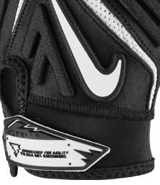 Nike Superbad 6.0 Football Gloves, N1002023102 White/Black, Medium