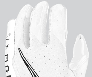 Nike Vapor Jet 6.0 Receiver Gloves, Men's, XXL, MD Olive/Camo Green/White | Holiday Gift