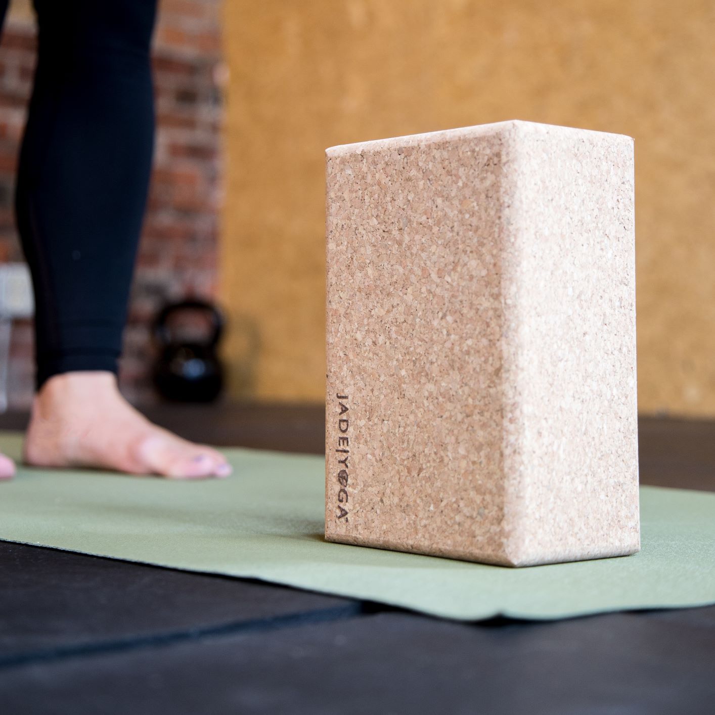 Jade Yoga Block - Large - OnCourt OffCourt