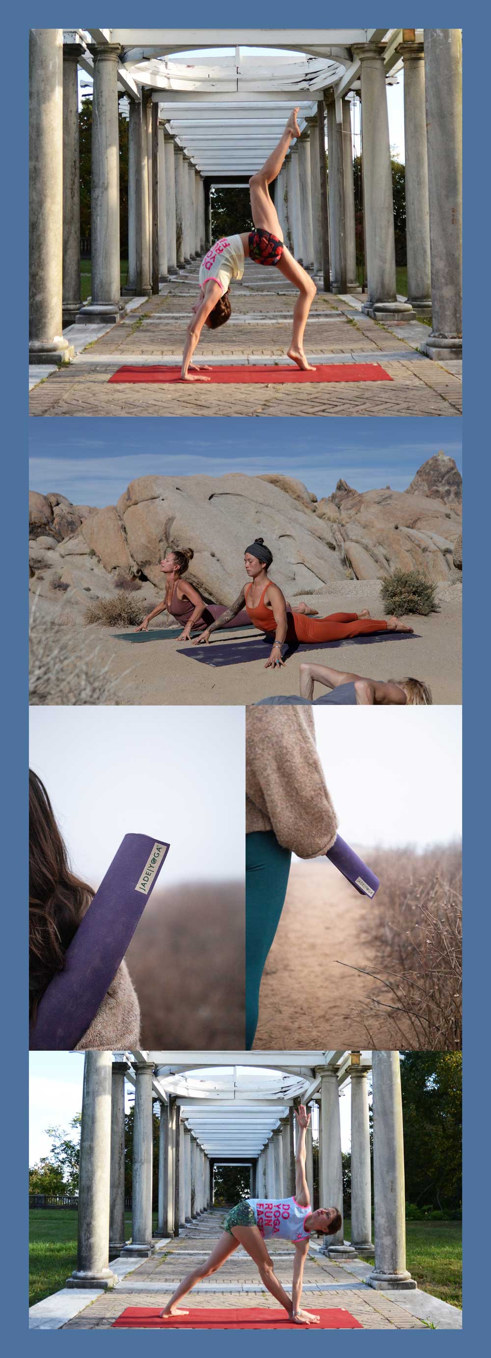 ik draag kleding Zinloos desinfecteren Jade Yoga Voyager Yoga Mat | Publiclands